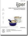 Indian Journal of Pharmaceutical Education and Research]