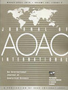 JOURNAL OF AOAC INTERNATIONAL]