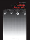 JOURNAL OF CLINICAL ANESTHESIA]