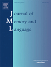 JOURNAL OF MEMORY AND LANGUAGE]